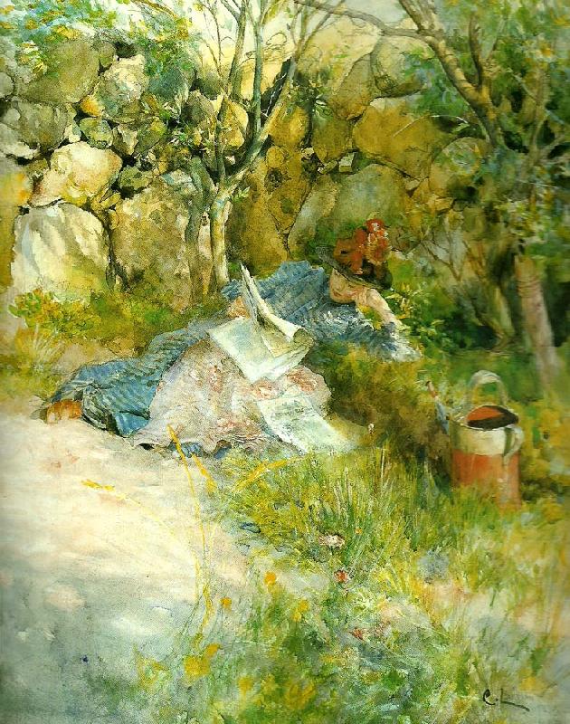 Carl Larsson salitude Germany oil painting art